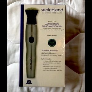 Sonicblend Antimicrobial sonic makeup brush; New!